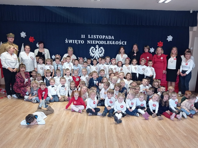 November-Besuch bei Kindergartenkindern