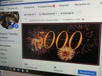 5000 lików na Facebooku