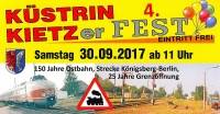 Lauter Jubiläen beim 4. Küstrin-Kietzer Fest