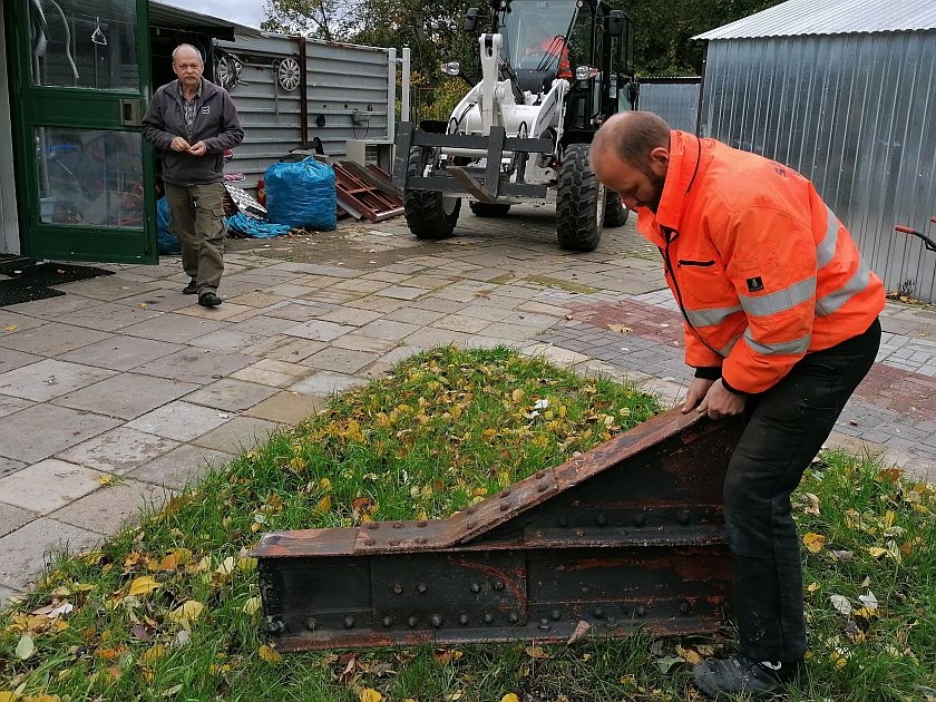 Teil der Brücke auf der Ausstellung