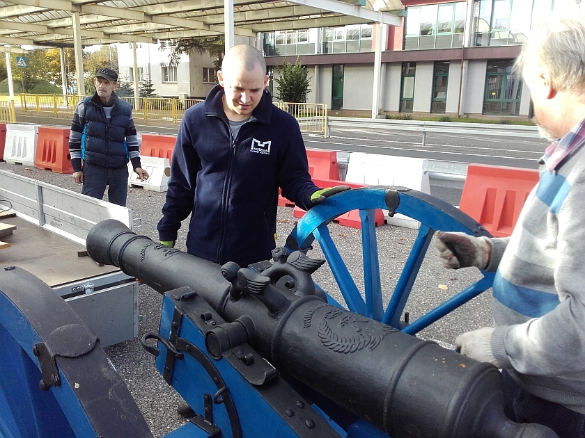 Die Festung Küstrin rüstet auf