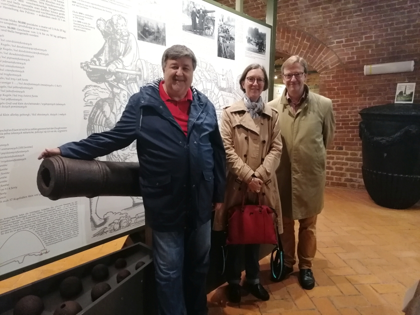 Karl Heinrich von Stülpnagel besucht Kostrzyn