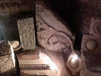 Fragment portalu z Delfinami w Bastionie Filip